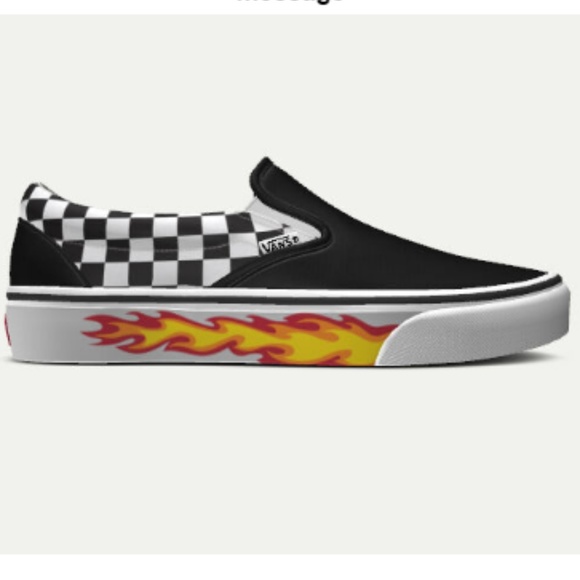 vans customs slip ons